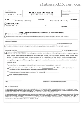 Fill Out a Valid Alabama Cr 58 Form