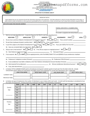 Fill Out a Valid Alabama Sr 2 Form